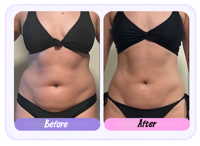 Member before and after