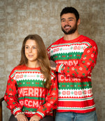 Load image into Gallery viewer, Sculpt You Ugly Christmas Sweatshirt
