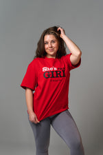 Load image into Gallery viewer, Challenge Tee - She’s That Girl
